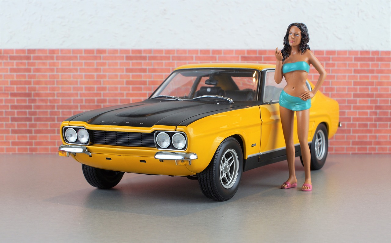 Image - model car ford capri model diorama