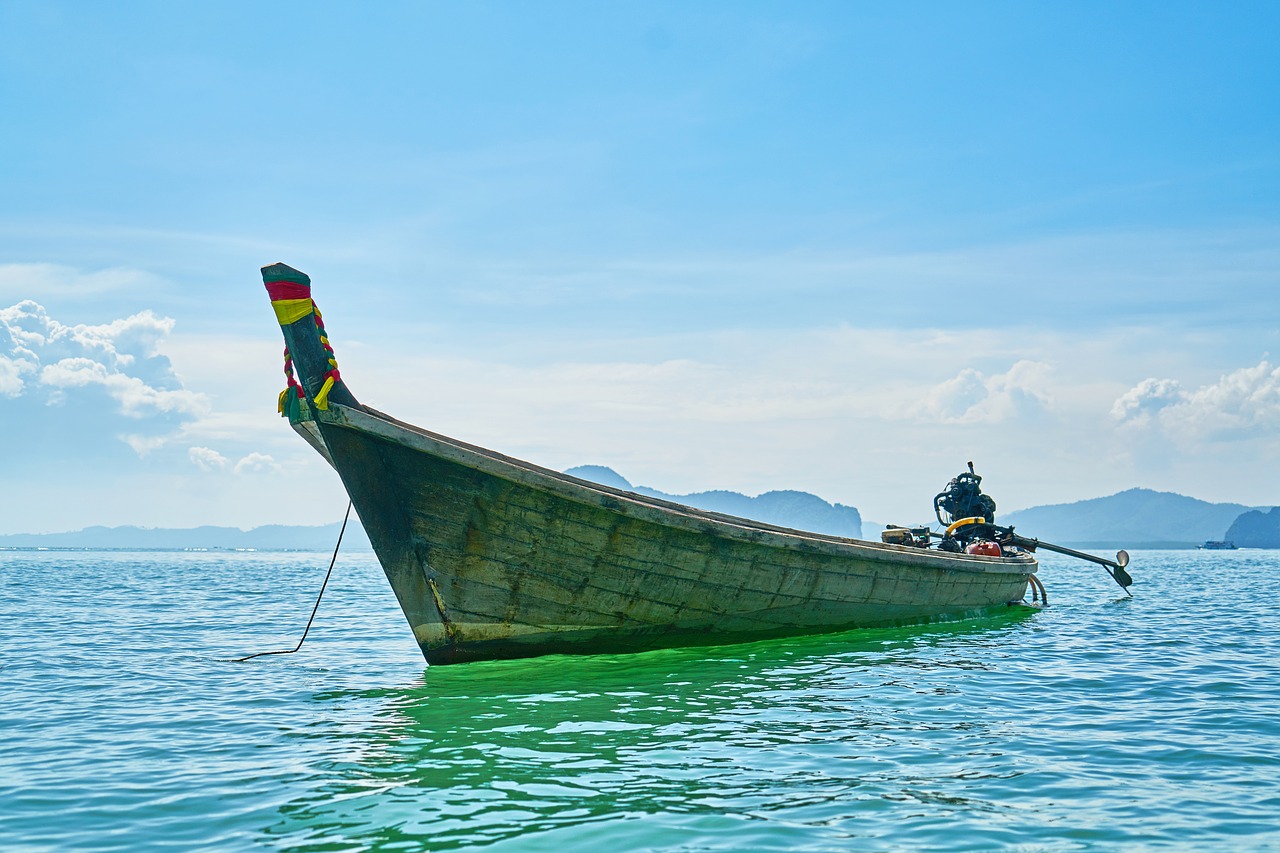 Image - boat ship tropical old see trip