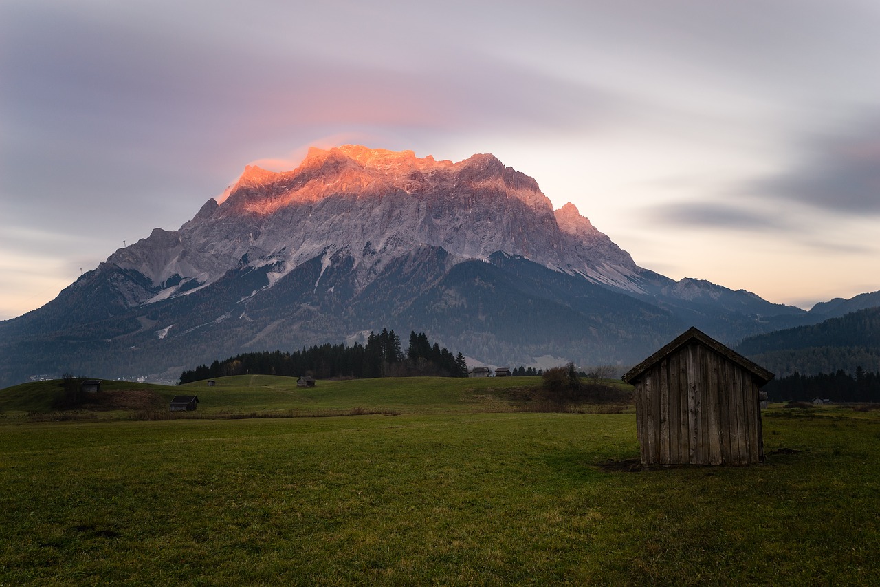 Image - zugspitze mountain summit sky