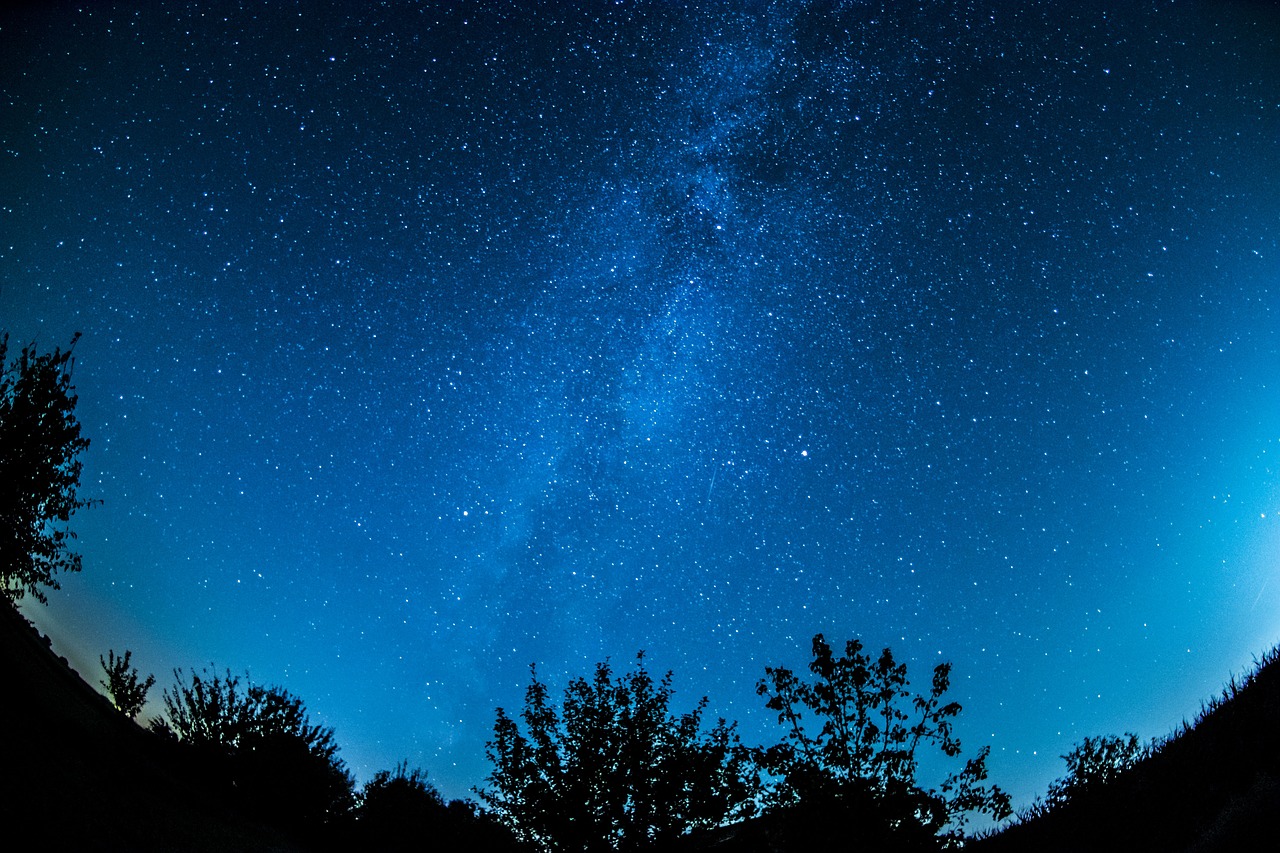 Image - milky way starry sky sky star