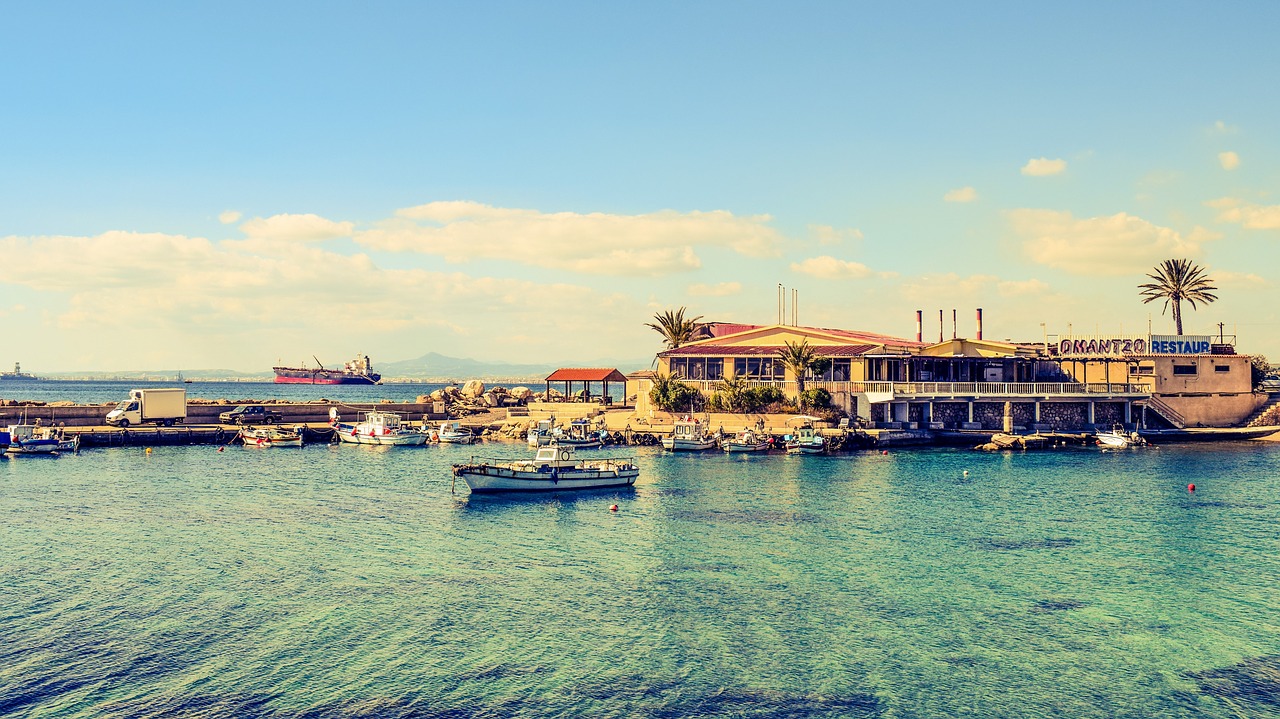 Image - fishing shelter harbor boats sea