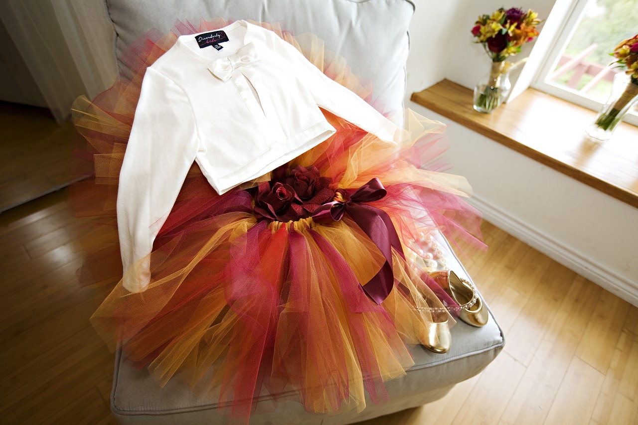 Image - flower girl tutu child happy