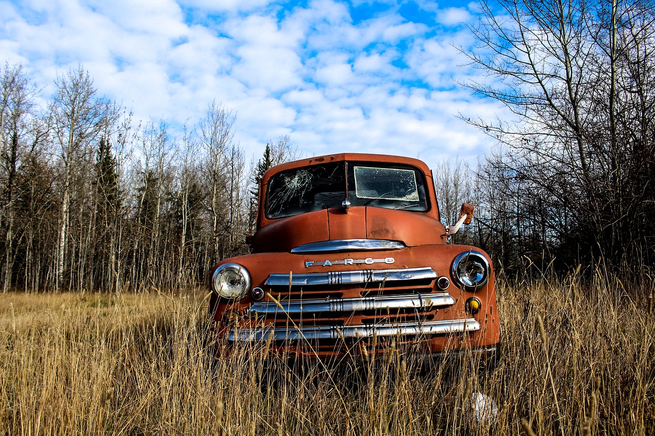 Image - truck rustic vintage old rusty