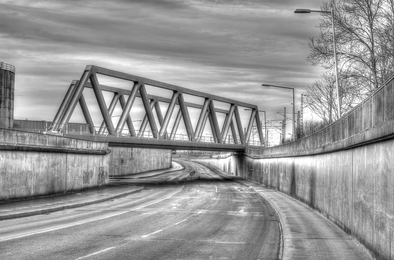 Image - hdr bridge emden germany emden