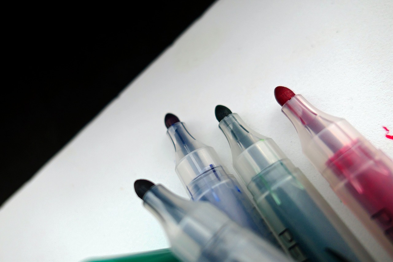 Image - marker highlighter color colorful