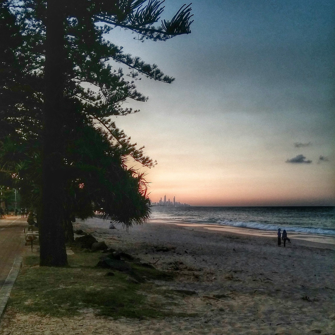 Image - australia gold coast sunset