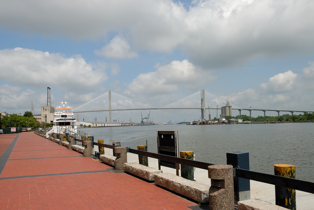 Image - savannah georgia riverfront