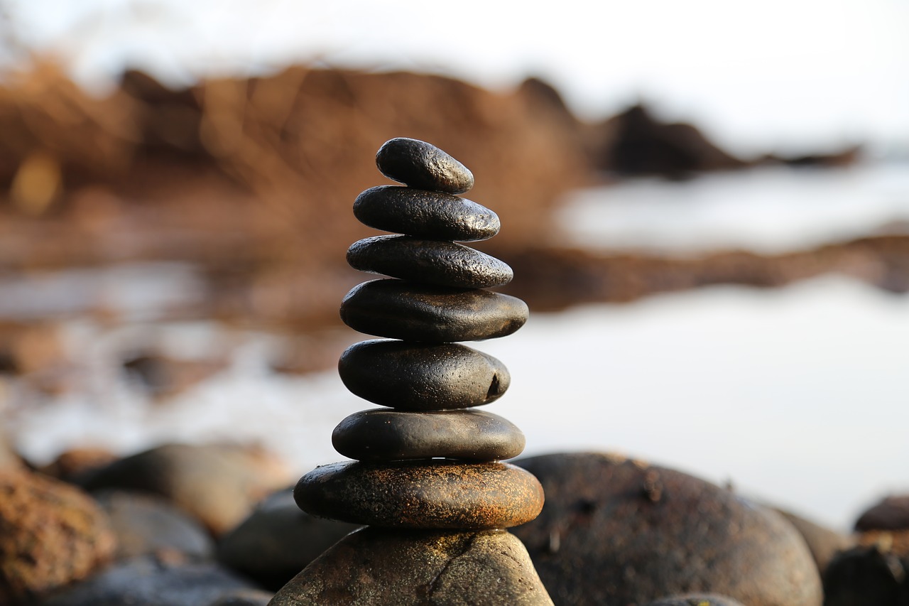 Image - stones stone tower balance rock