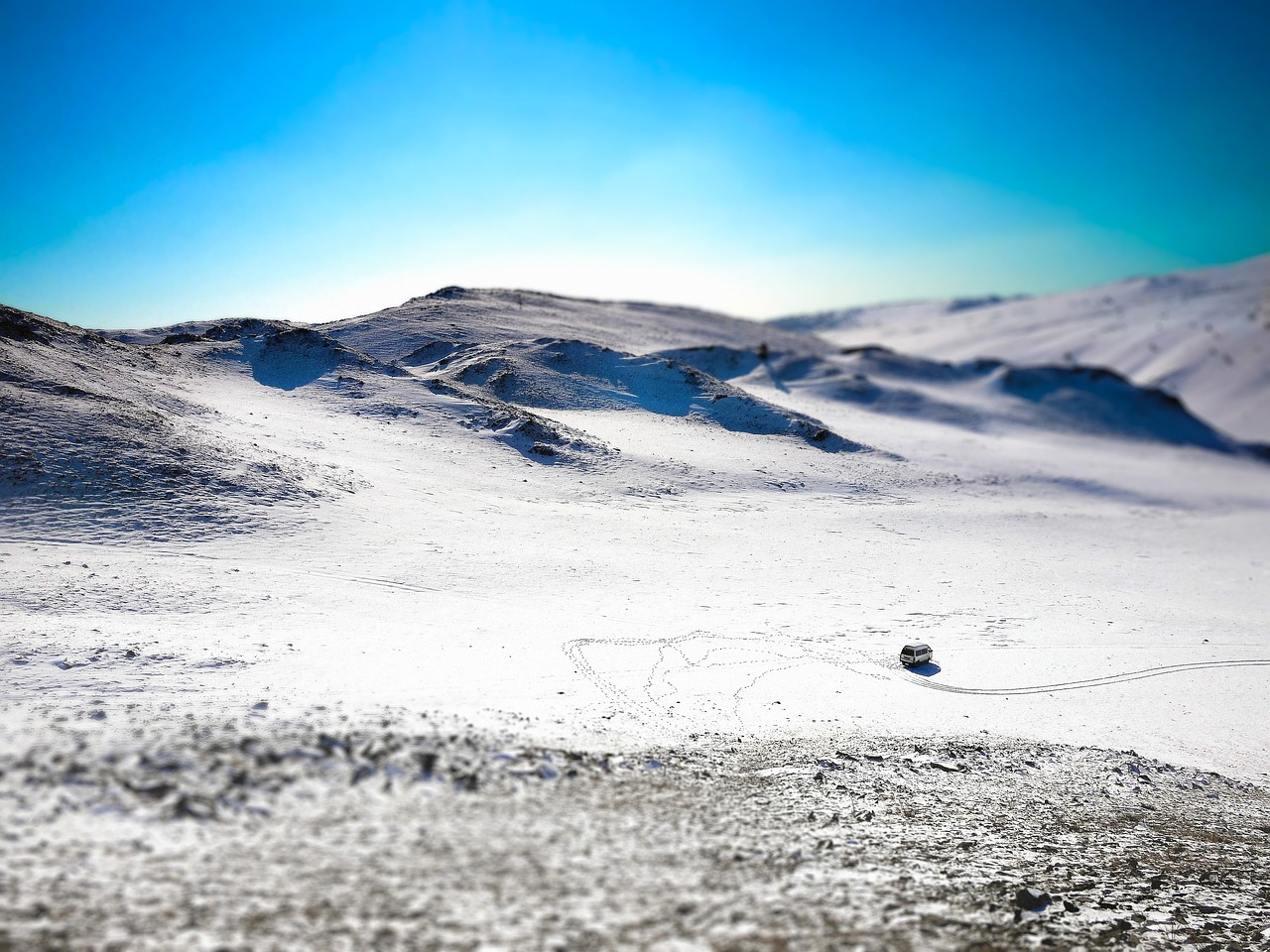 Image - siberia winter vehicle russia snow