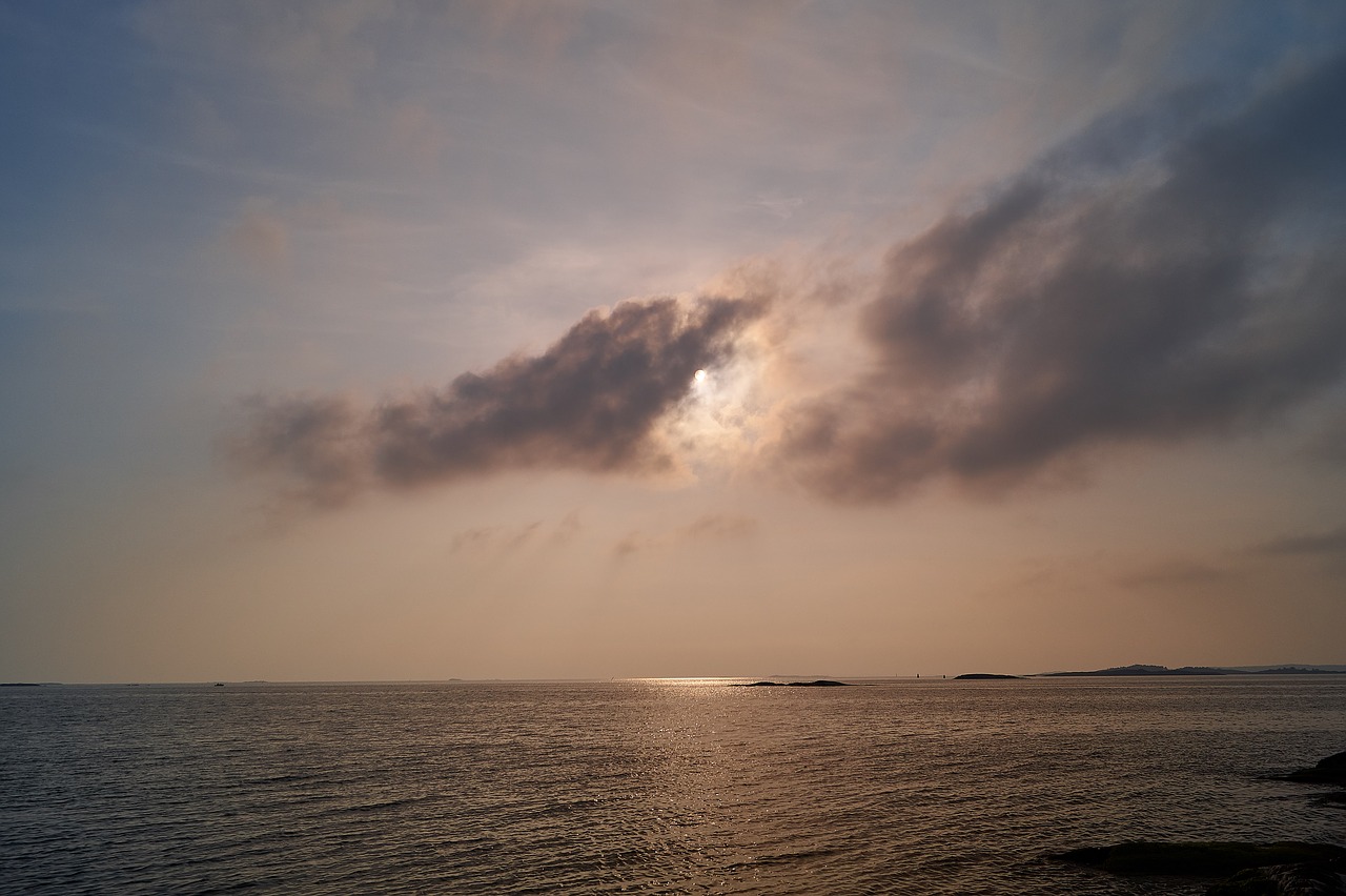 Image - archipelago water horizon sea