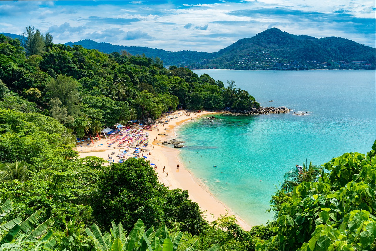 Image - beach people tropical thailand