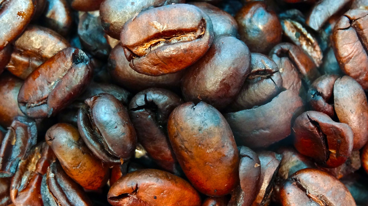 Image - macro coffee beans coffee beans