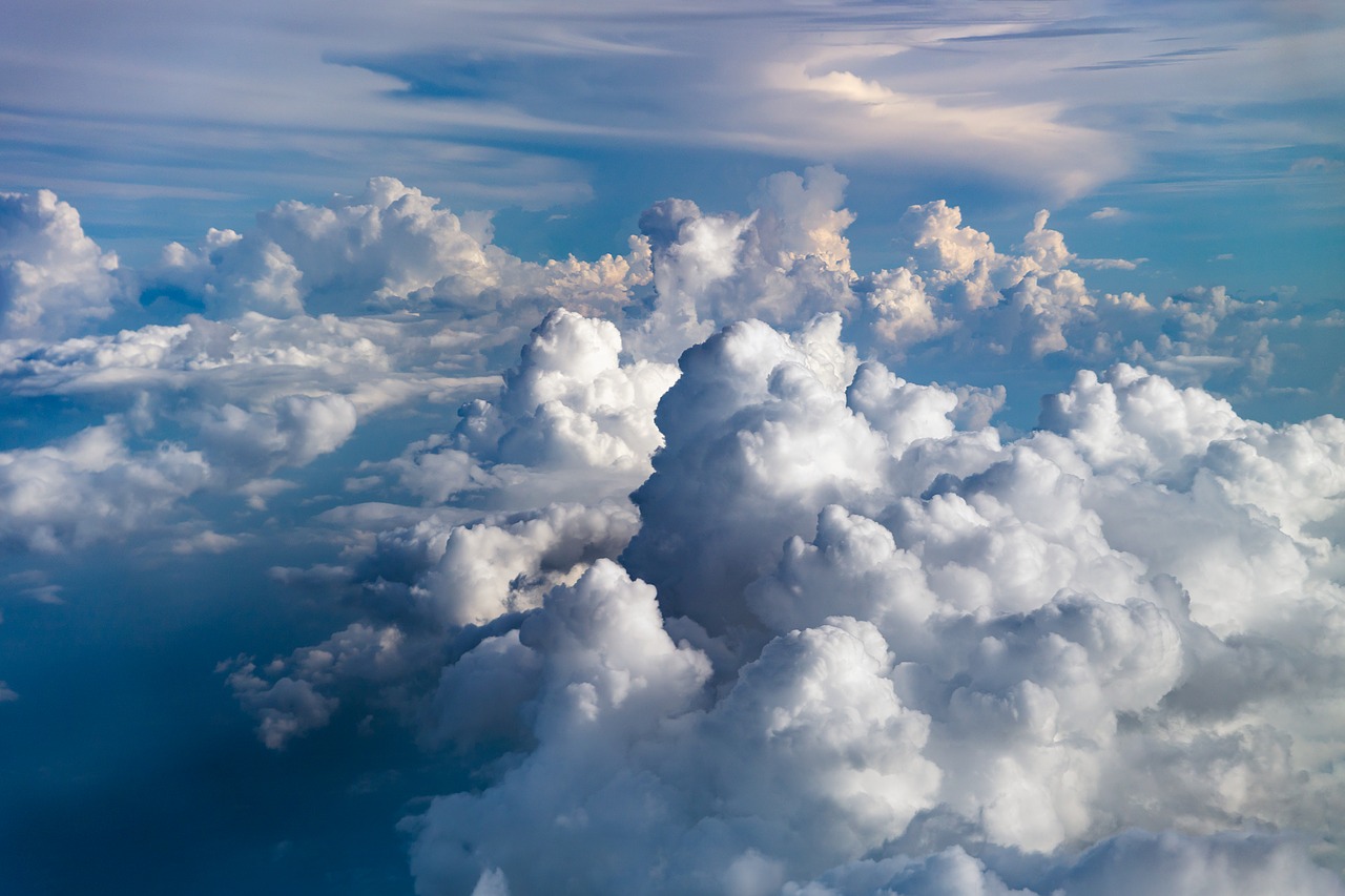 Image - clouds sky sky clouds blue