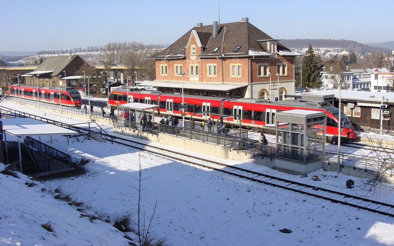 Image - br 644 giengen railway station