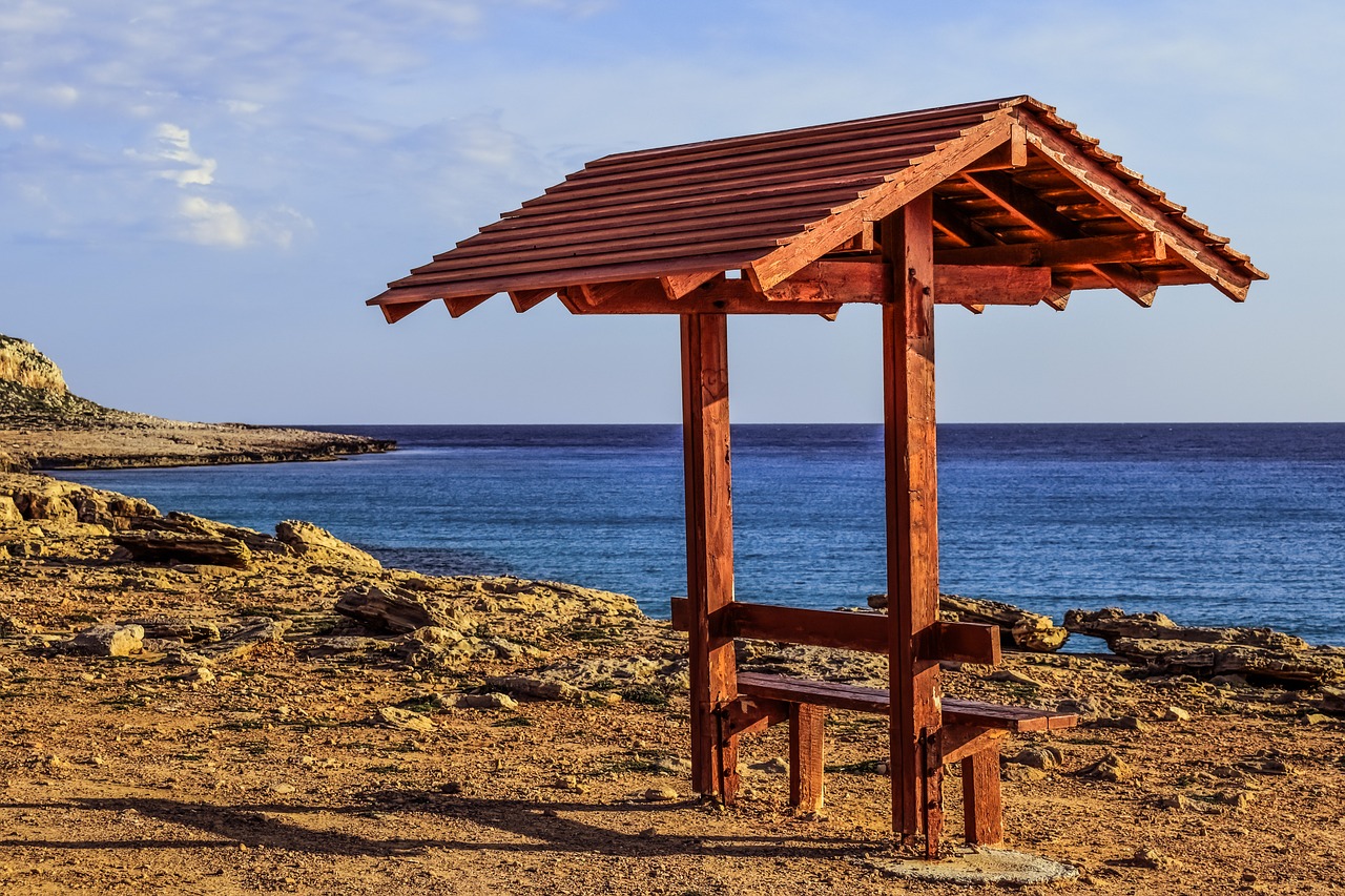 Image - kiosk bench landscape national park