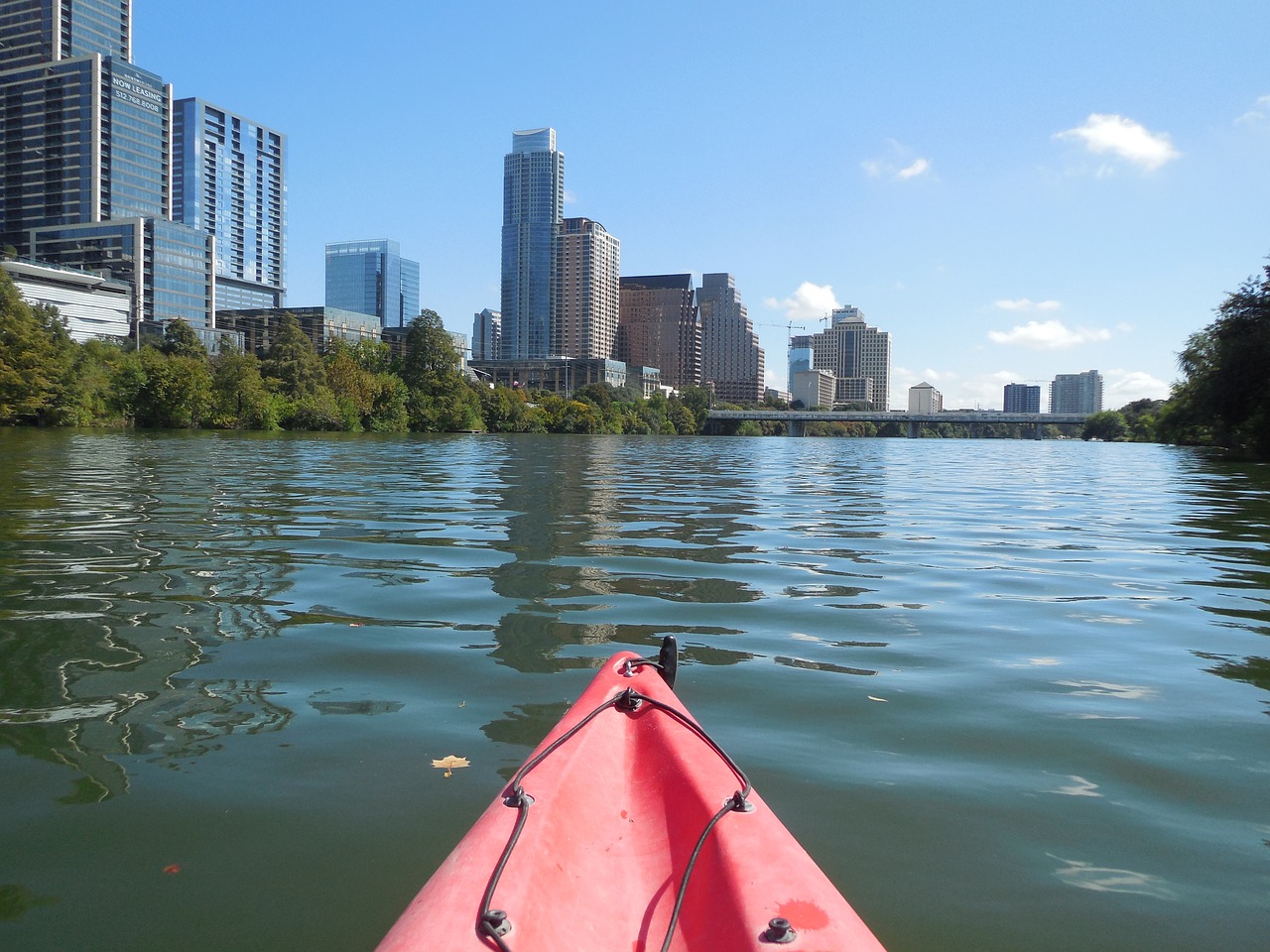 Image - austin river kayak texas town