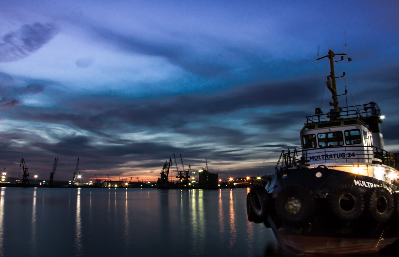 Image - port burgas port harbor bulgaria