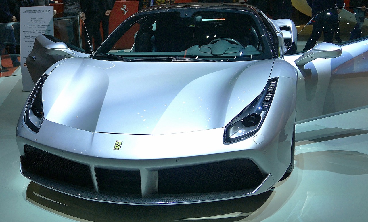 Image - luxury sports car ferrari 488 gtb