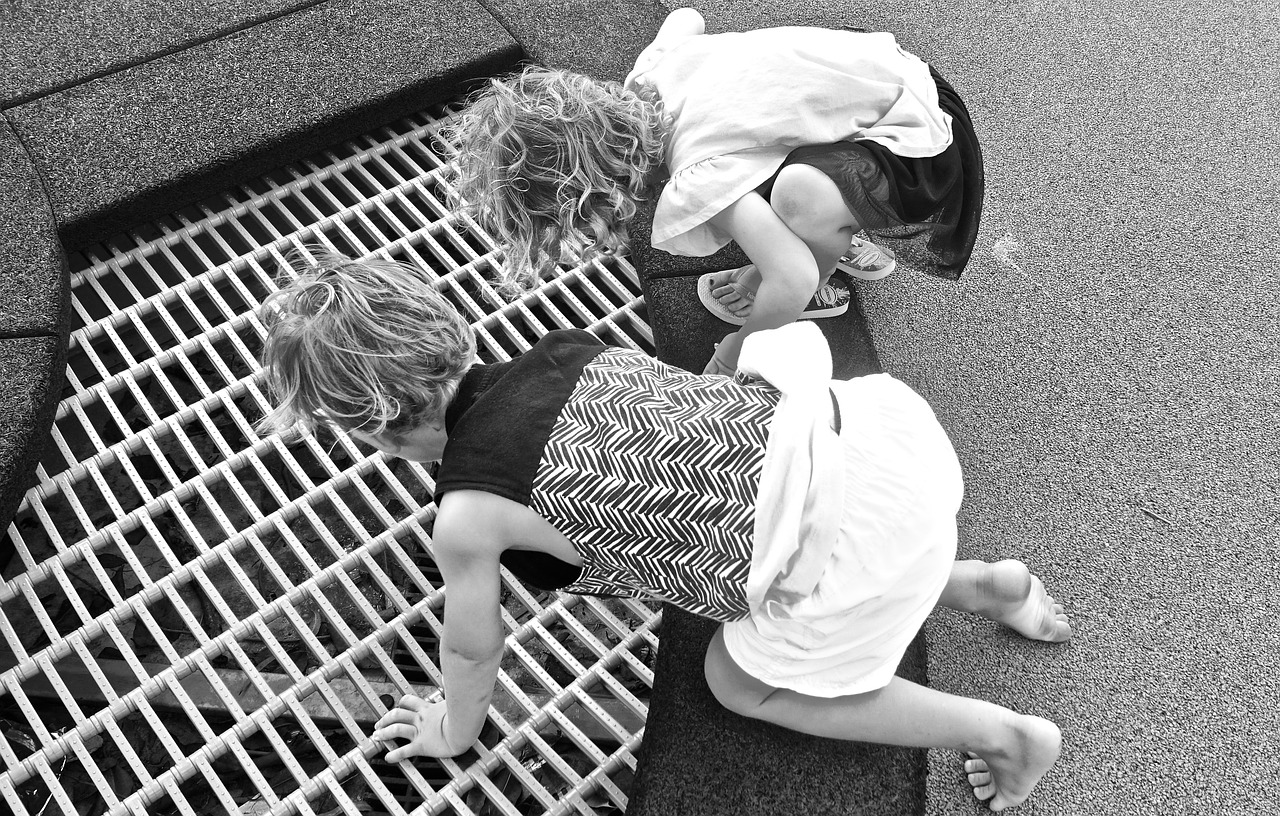 Image - children exploring looking kids