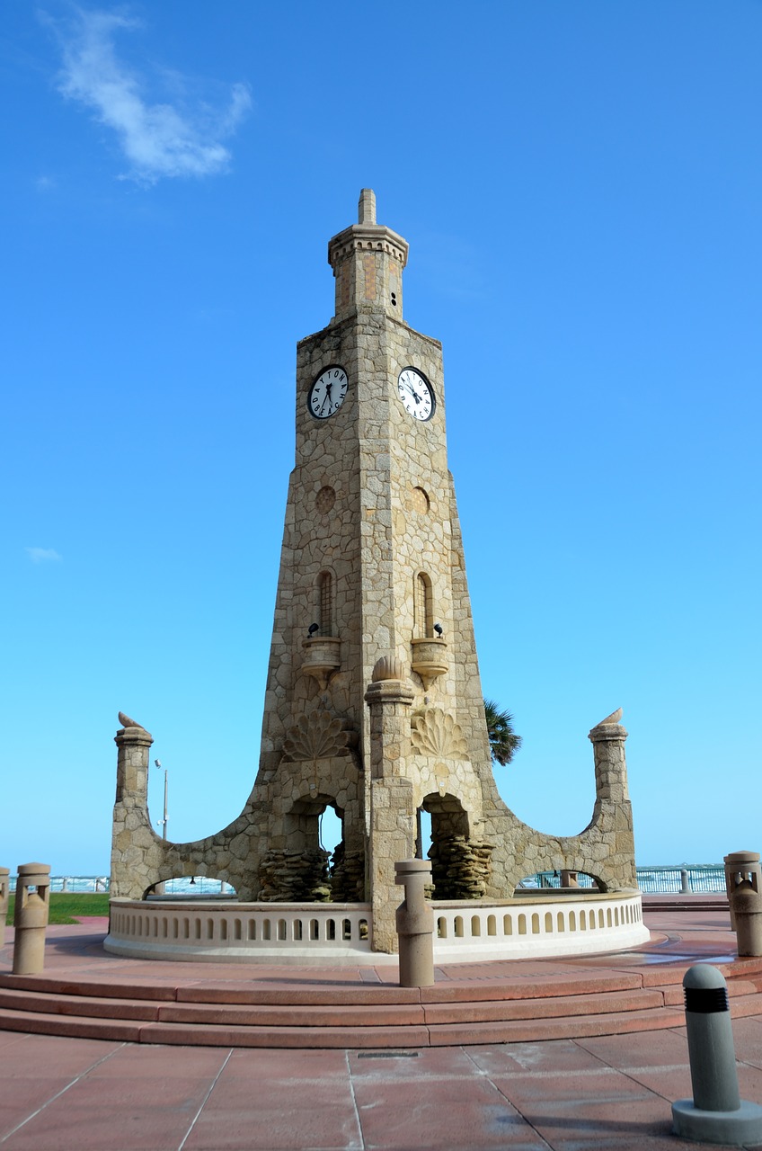 Image - clock tower famous daytona beach