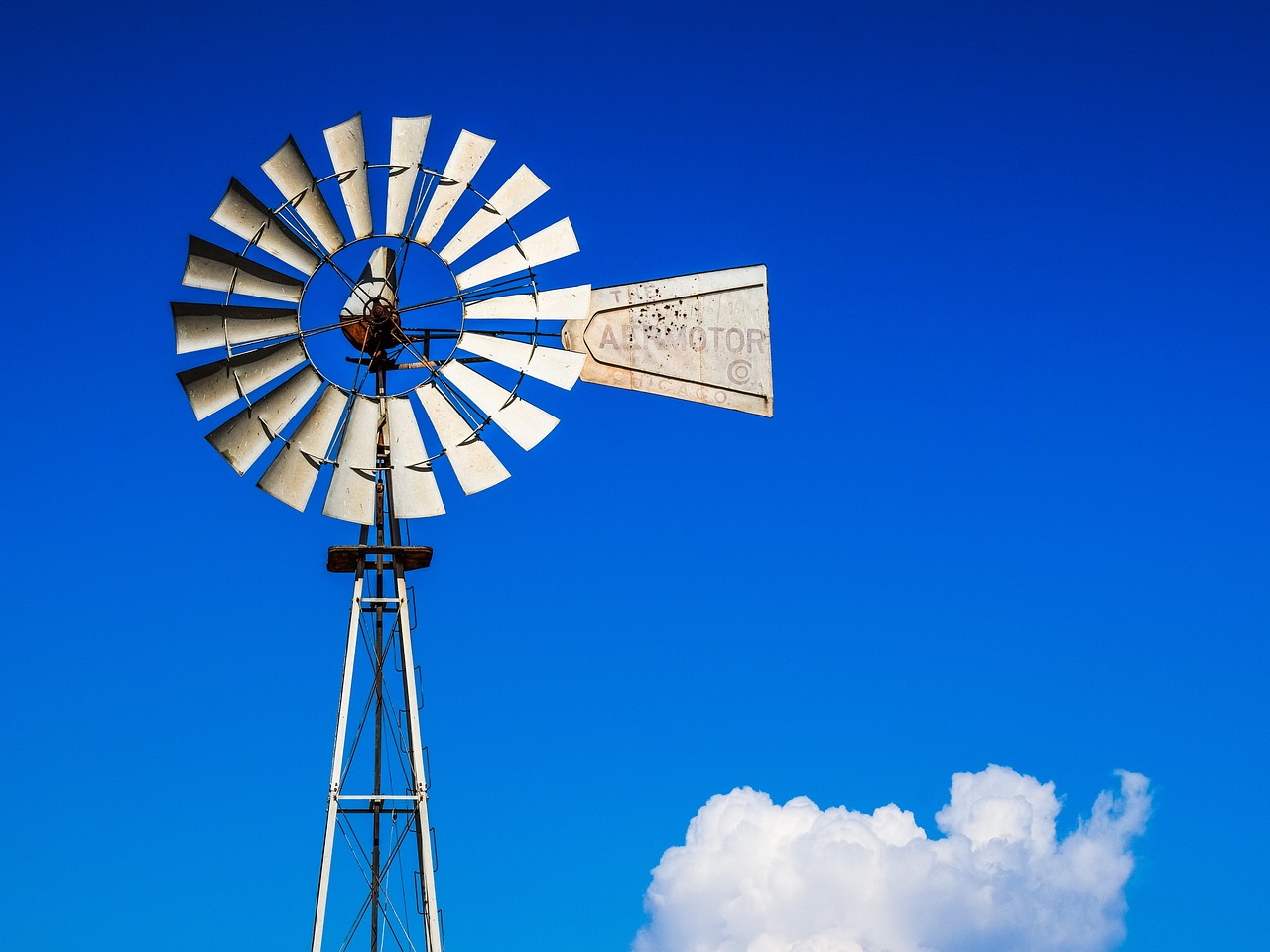 Image - windmill farm wind water