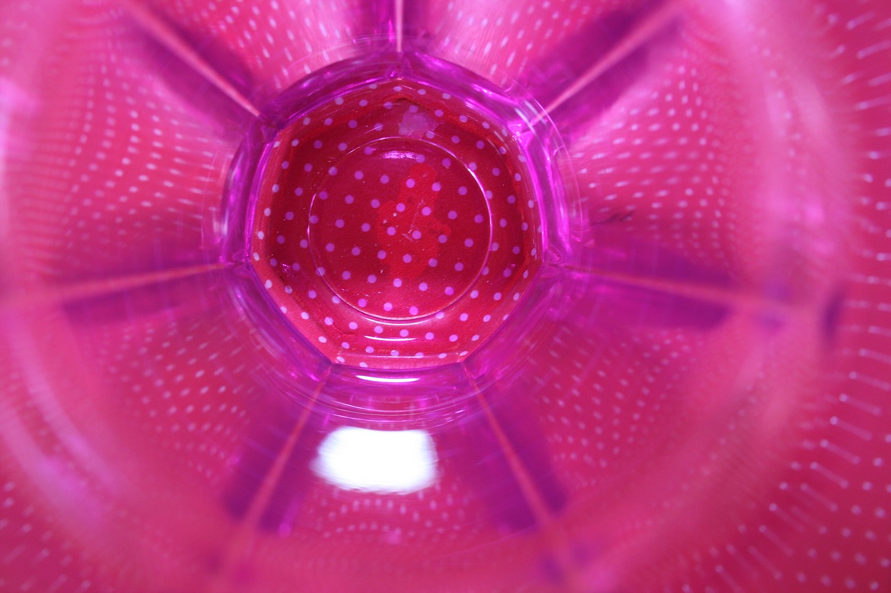 Image - glass pink pattern