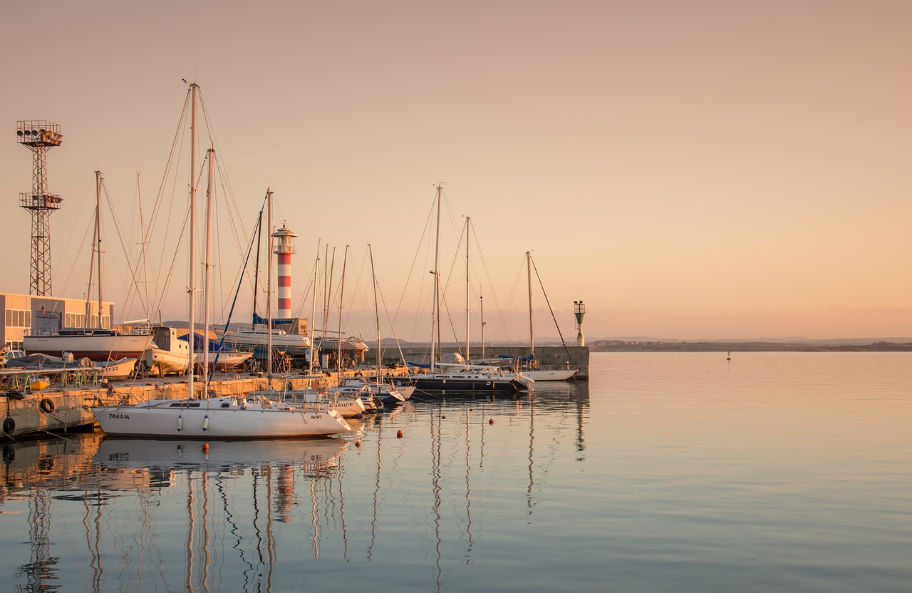 Image - marina yacht water sea boat