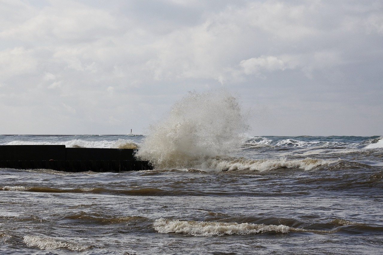 Image - sky cloud sea riptide wave