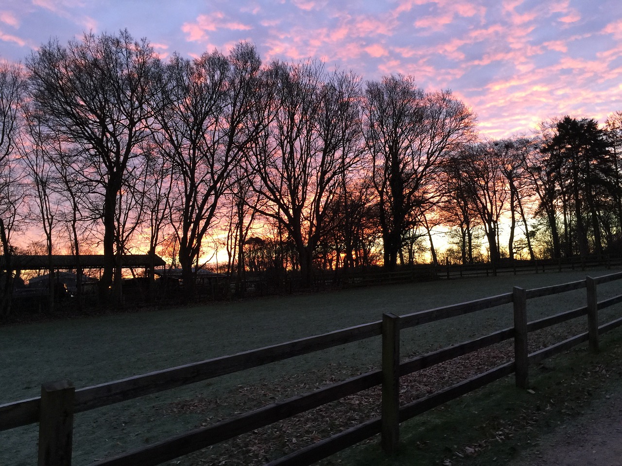 Image - twilight winter himmel