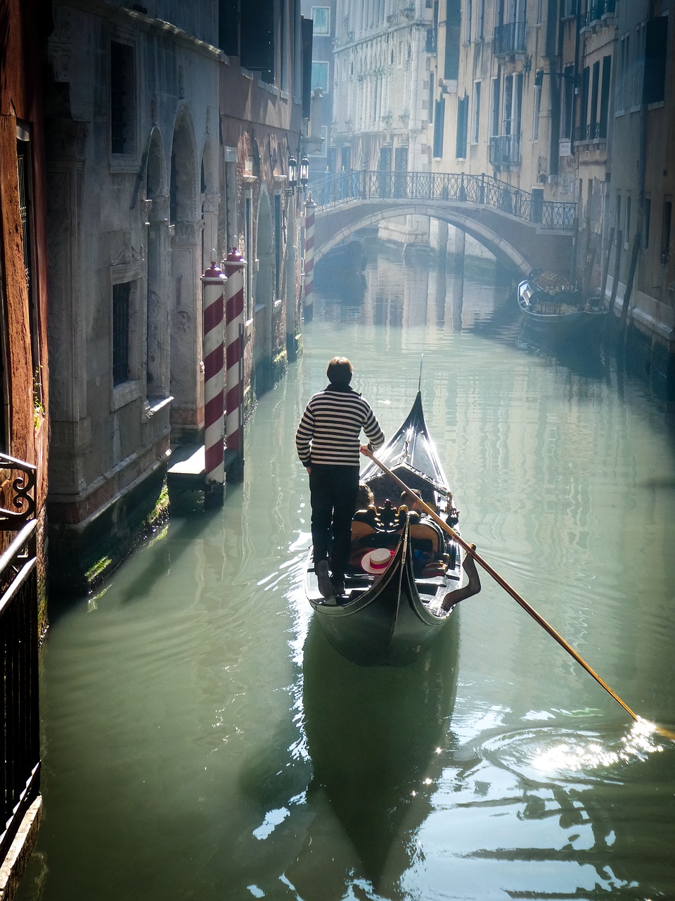 Image - gondola venice italy canal