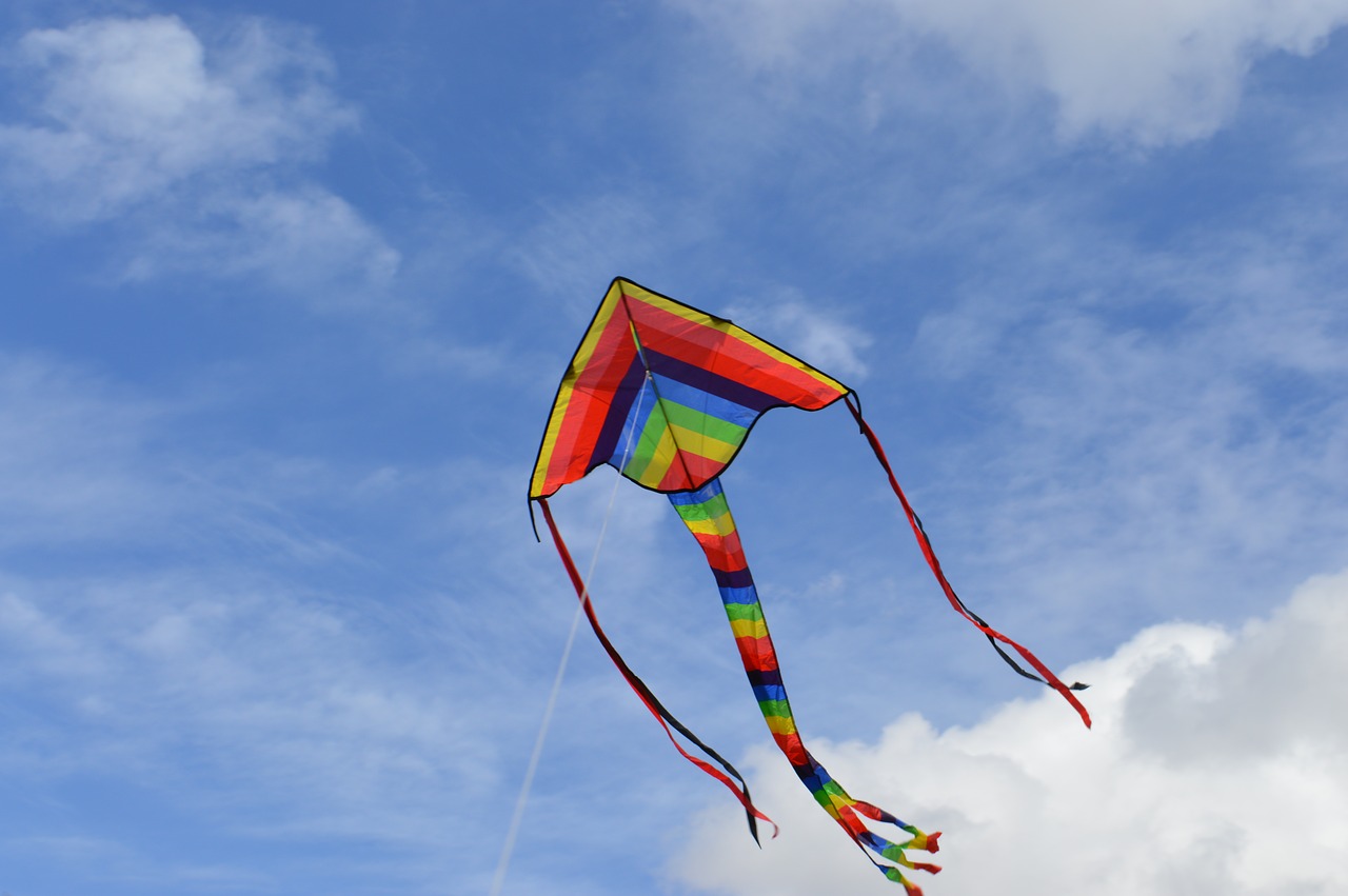 Image - kite blue sky