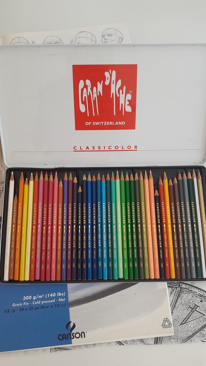 Image - drawing pencils desktop art colors