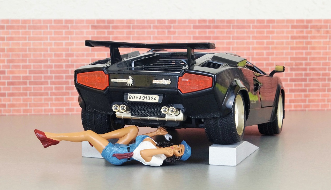 Image - model car auto lamborghini mechanic