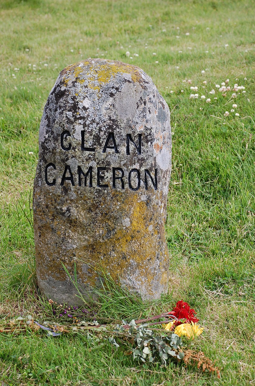 Image - tombstone battlefield scotland