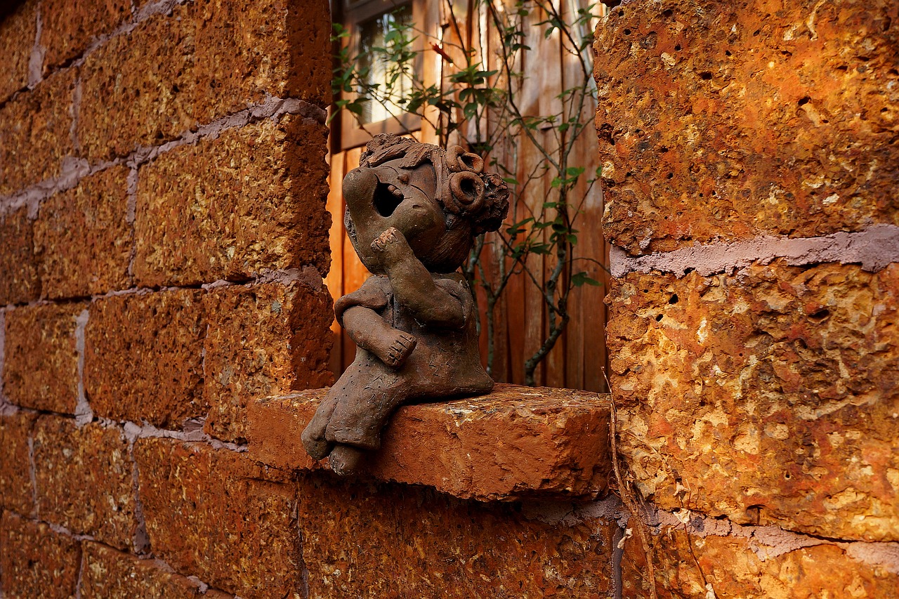 Image - wall sculpture brickwork