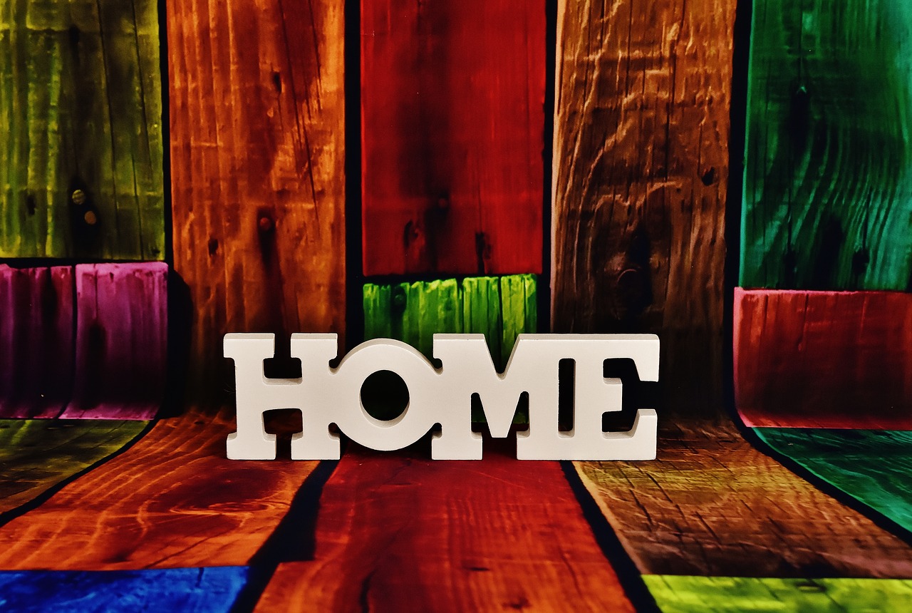 Image - lettering home letters decoration