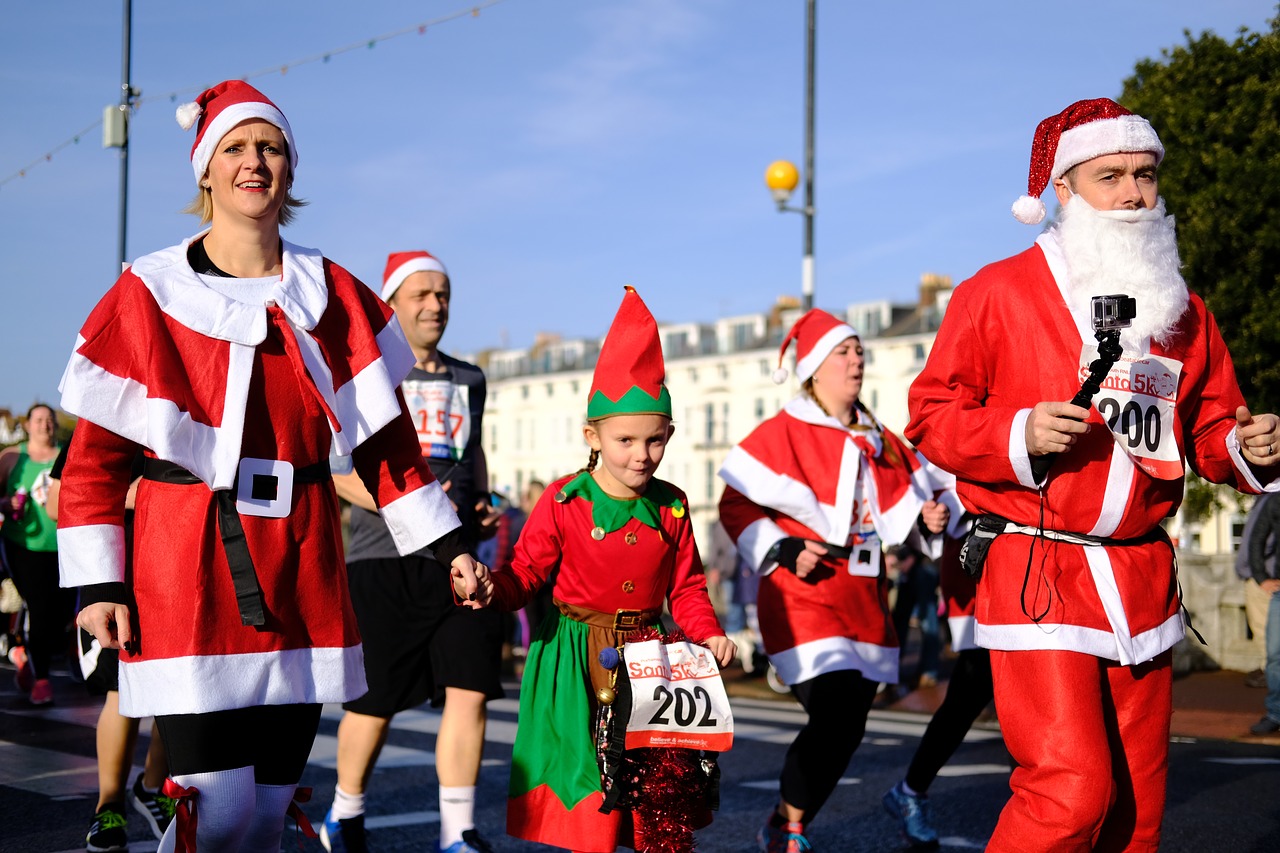 Image - santa santarun christmas red beard