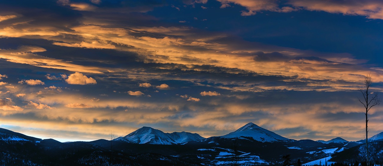 Image - sunset dusk panorama colorado