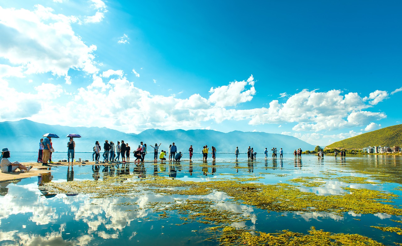 Image - in yunnan province dali erhai lake