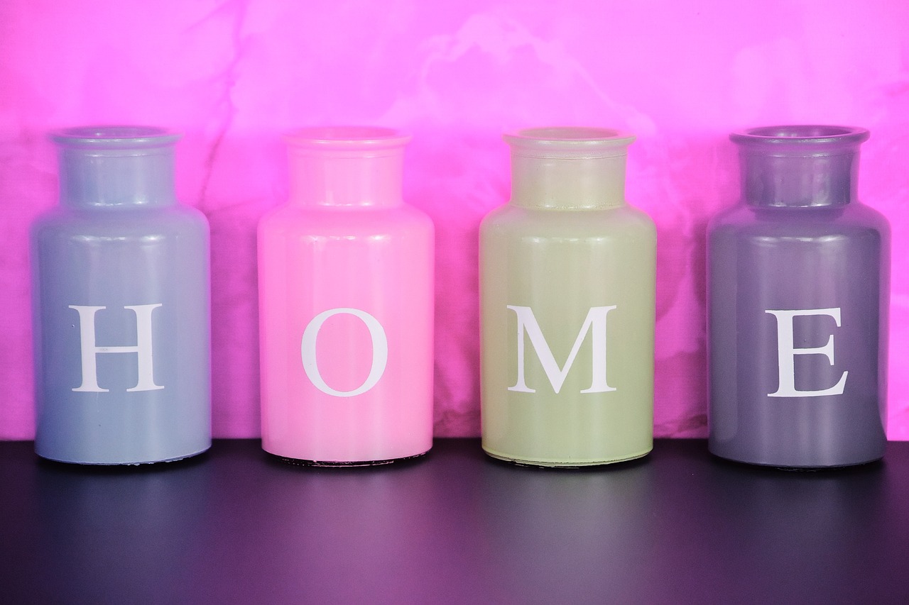 Image - home at home vases colorful glass