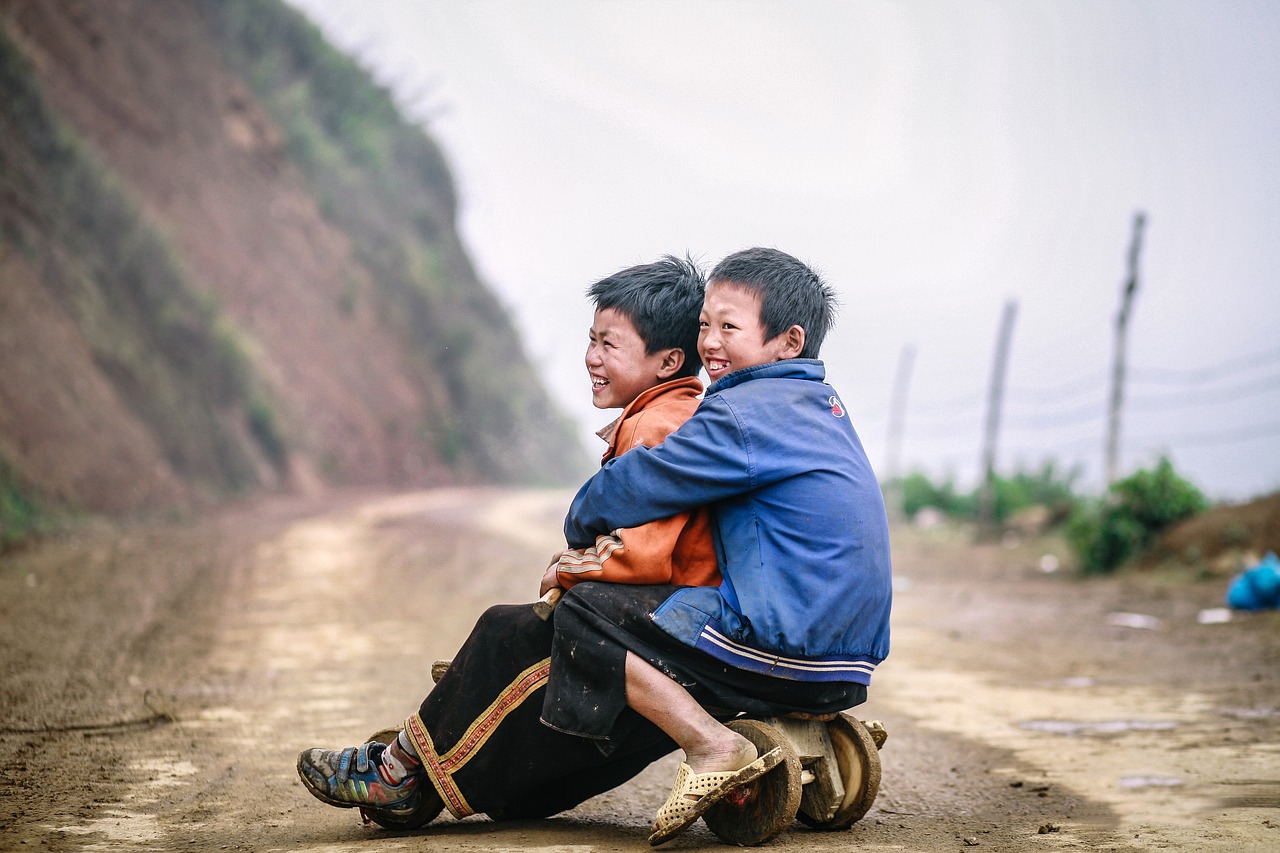 Image - children moc chau moc chau life