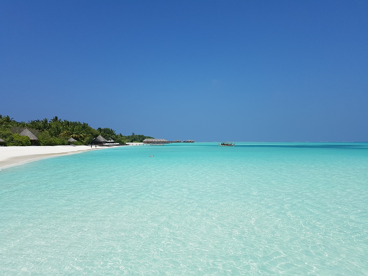 Image - beach atoll maldives