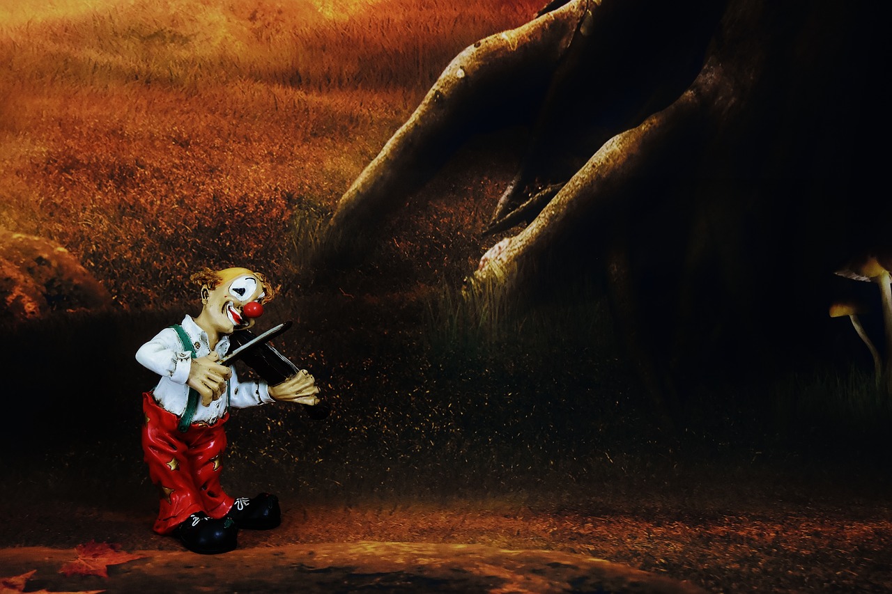 Image - clown funny music figure fun