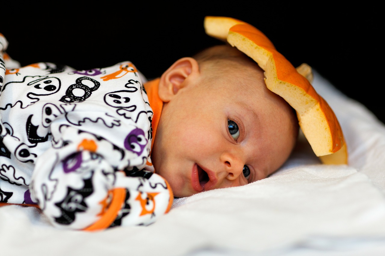 Image - adorable autumn baby boy child