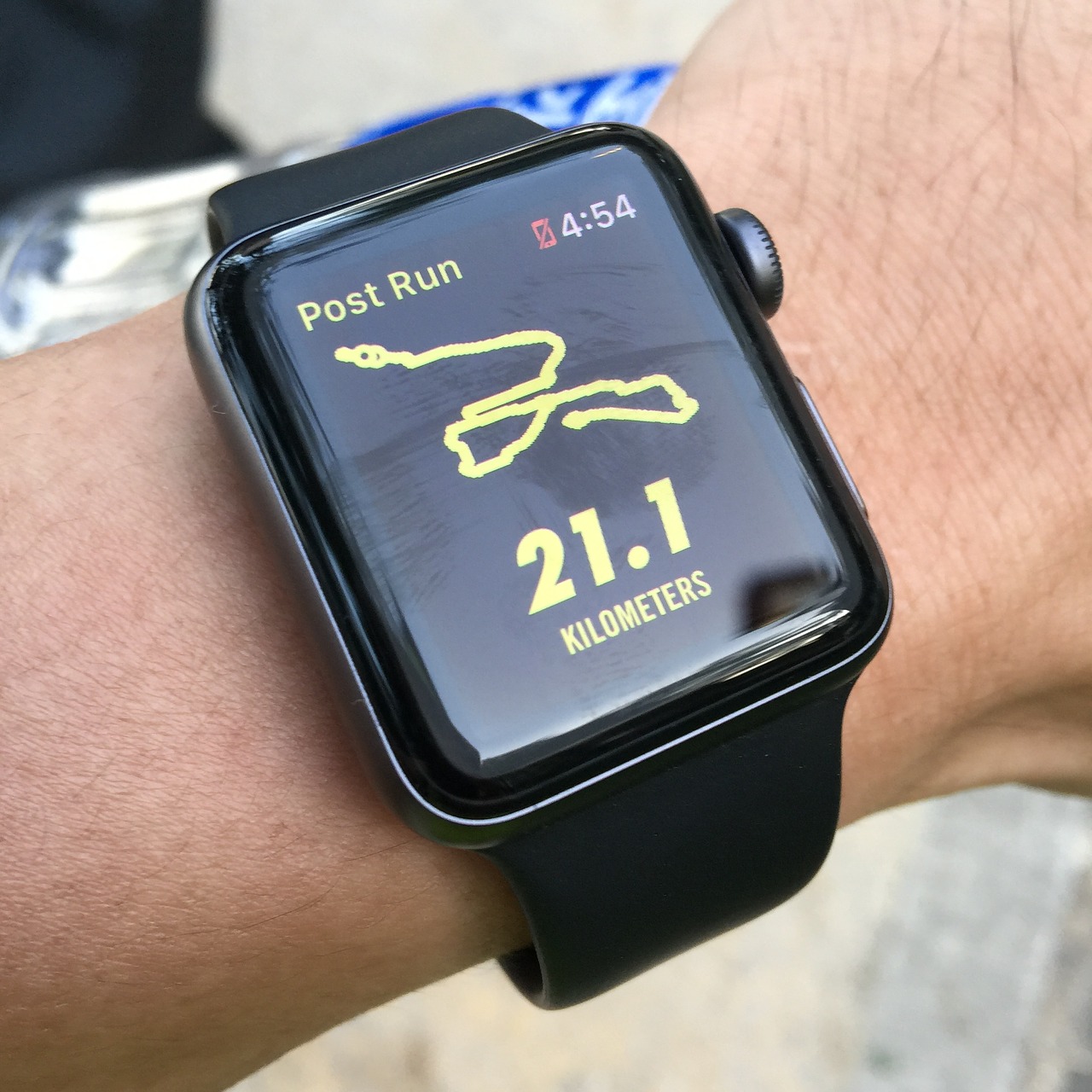 Image - watch running half marathon