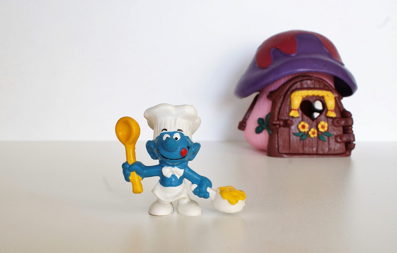 Image - smurf smurfs figure toys