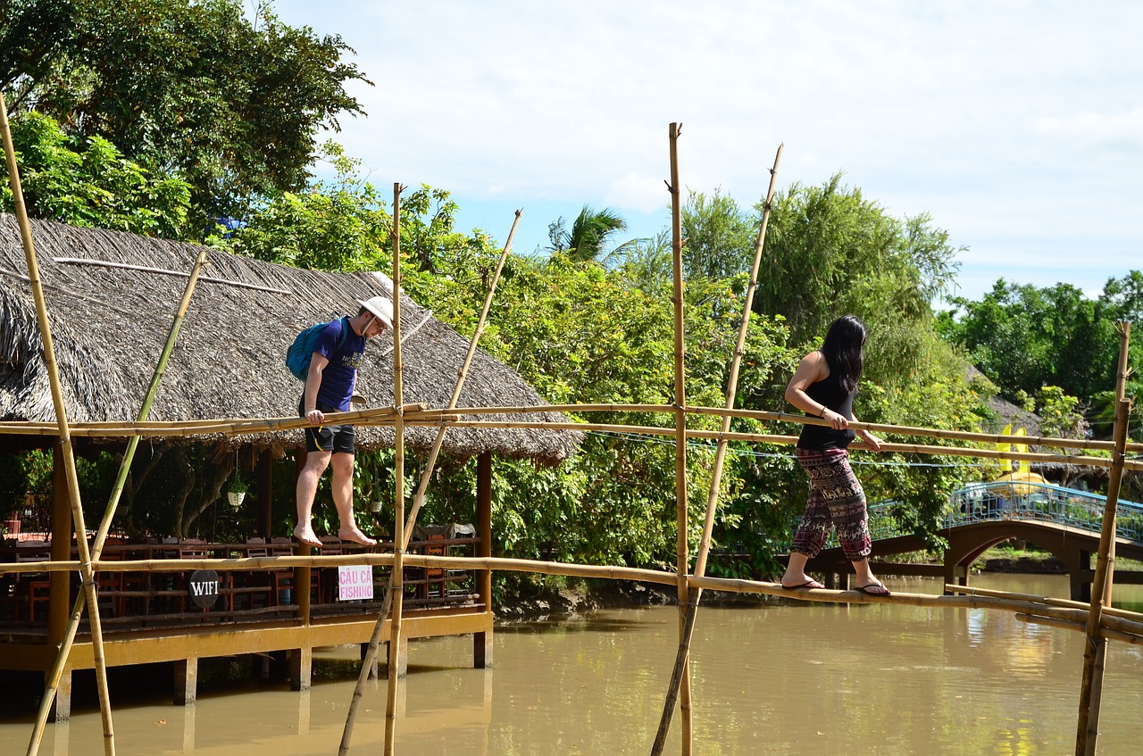 Image - travel footbidge vietnam