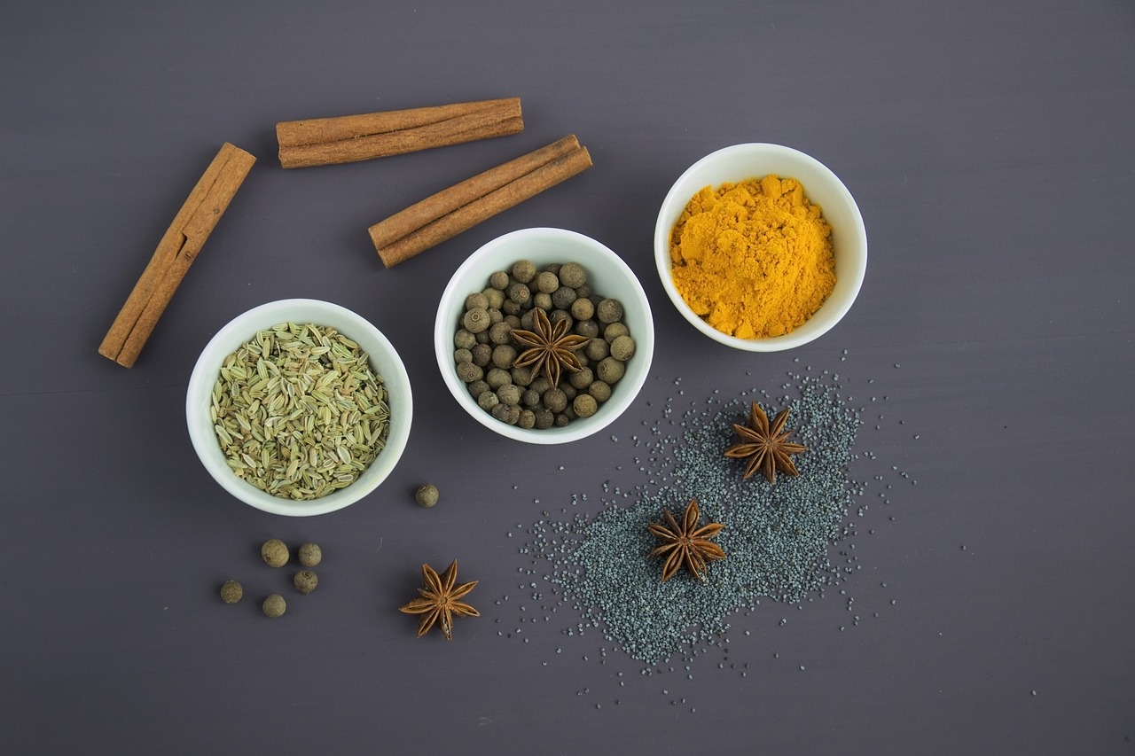 Image - spices ingredients seasoning food