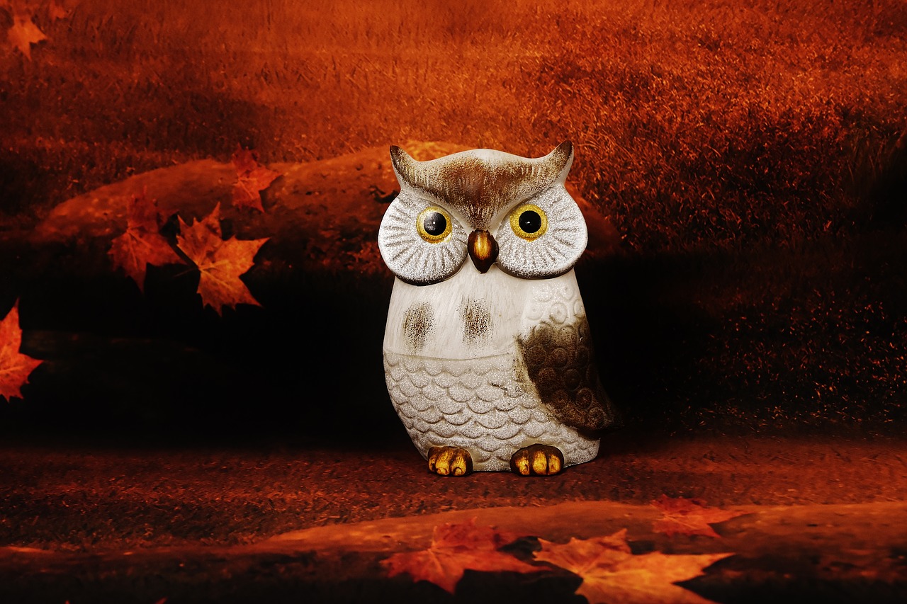 Image - owl forest figure bird eagle owl