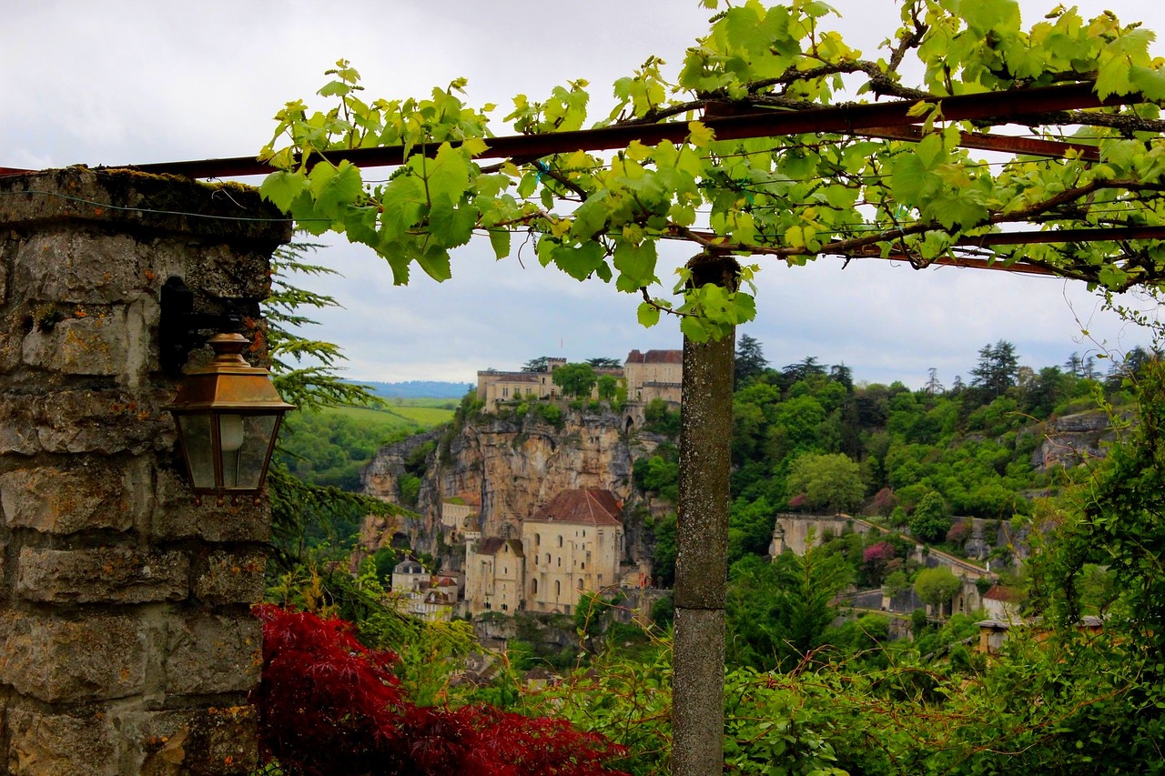 Image - france village landscape rocamadour